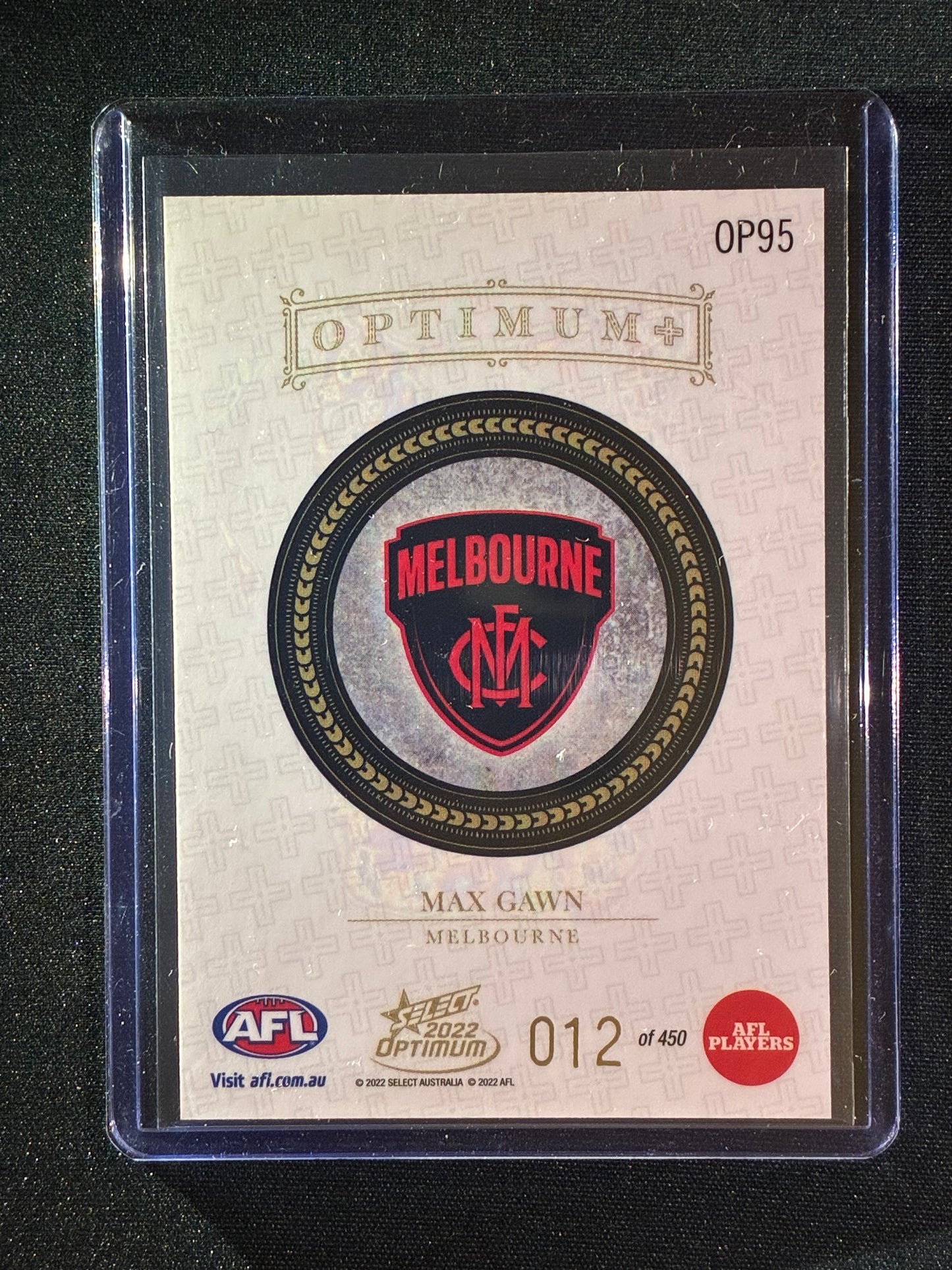 2022 Optimum MAX GAWN Optimum+ Plus 12/450