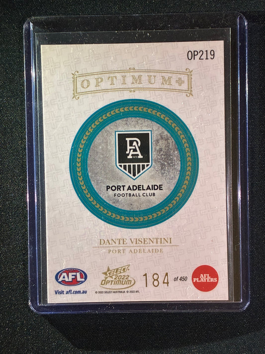 2022 Optimum DANTE VISENTINI Rookie Optimum+ Plus 184/450