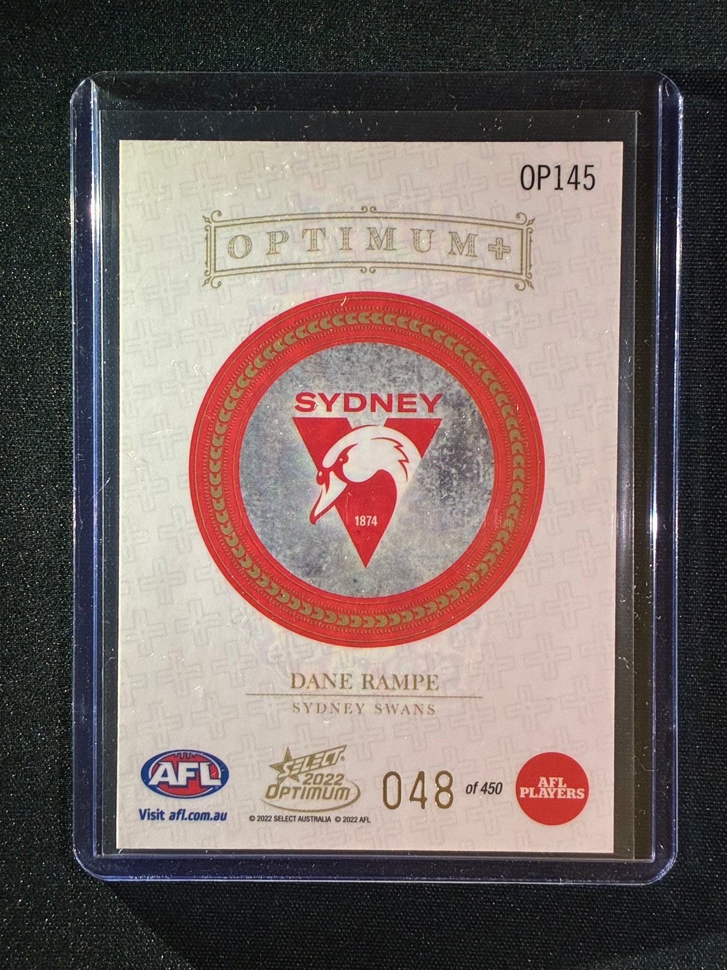 2022 Optimum DANE RAMPE Optimum+ Plus 48/450