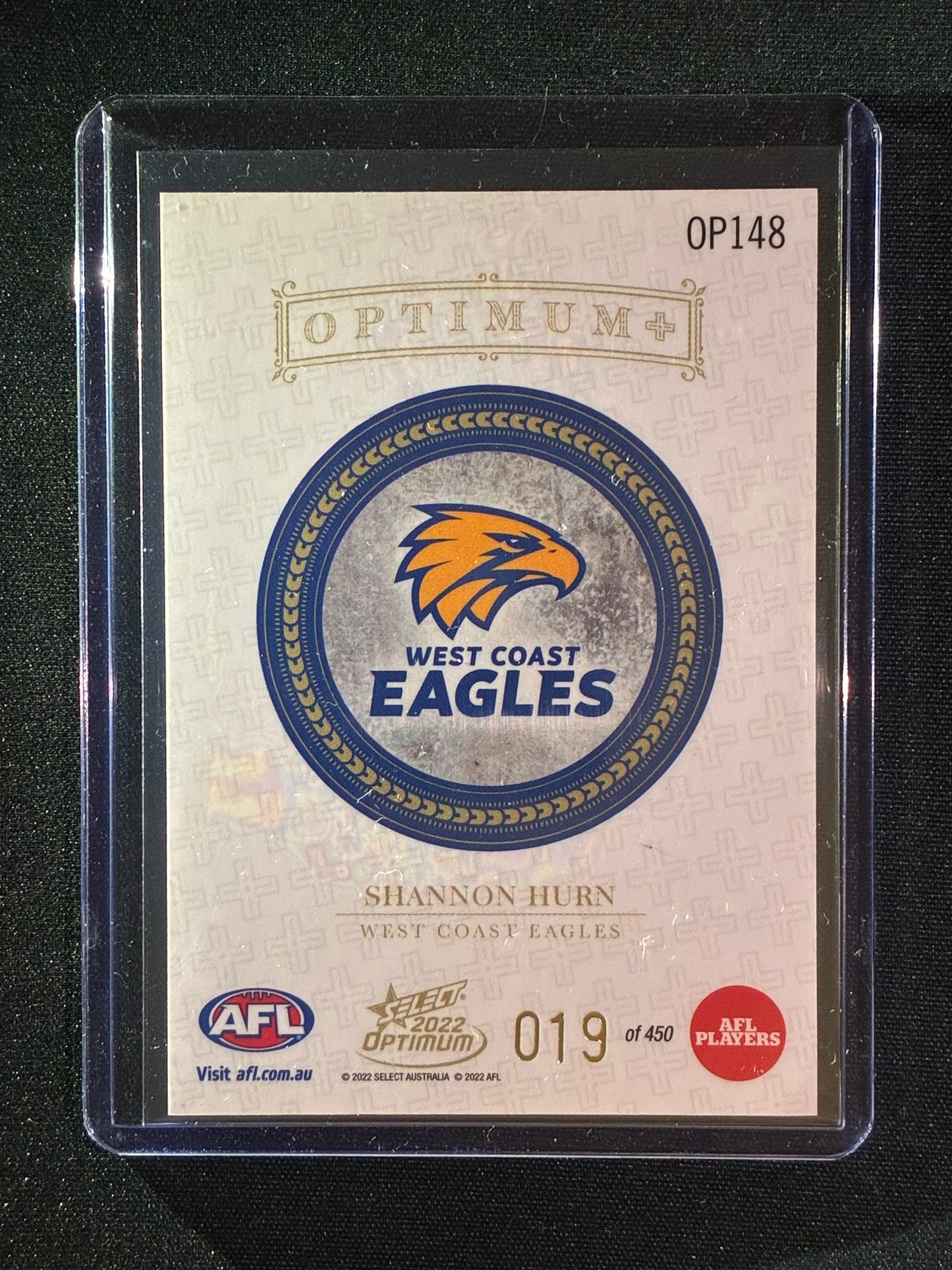 2022 Optimum SHANNON HURN Optimum+ Plus 19/450