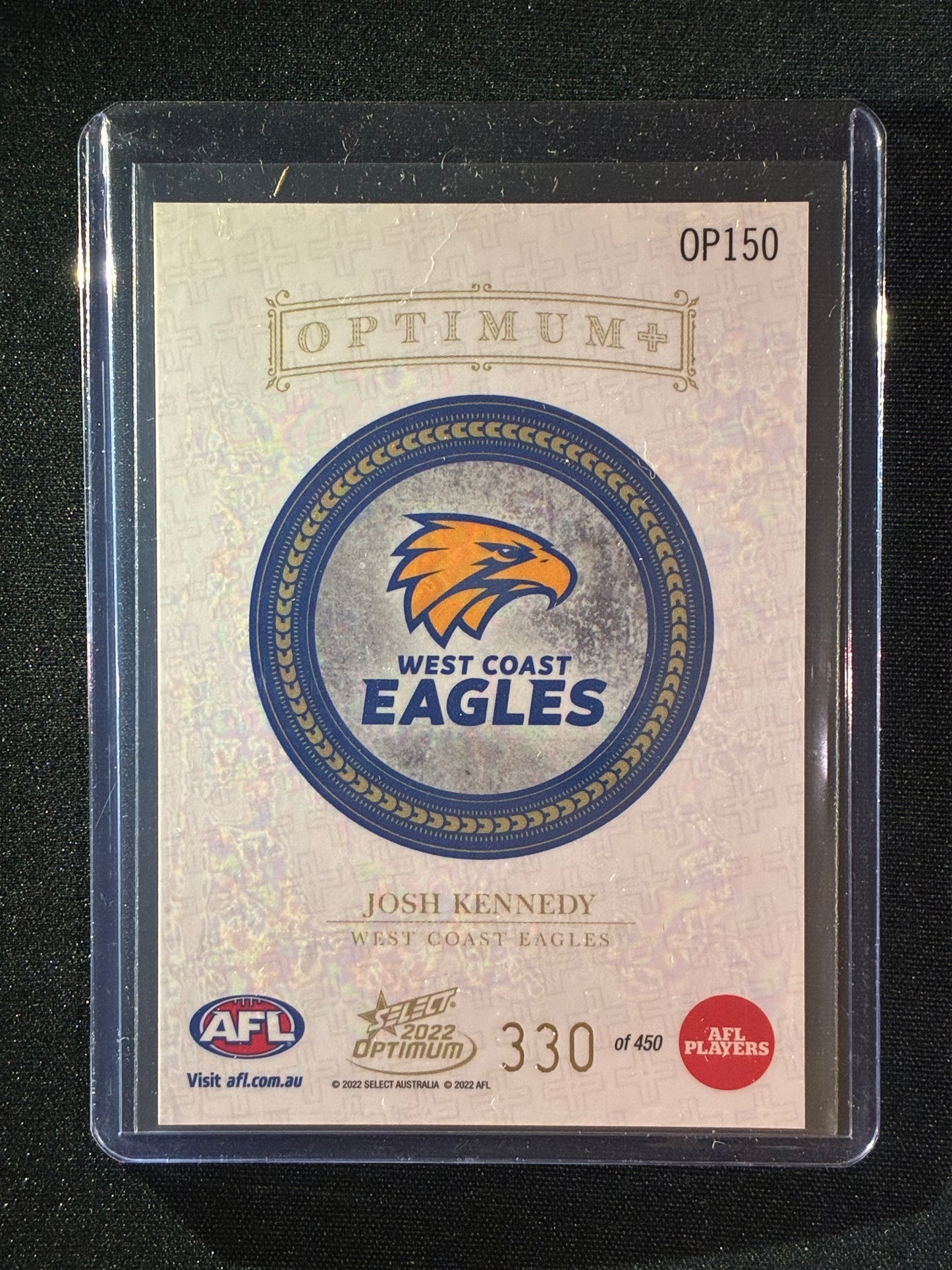 2022 Optimum JOSH KENNEDY Optimum+ Plus 330/450