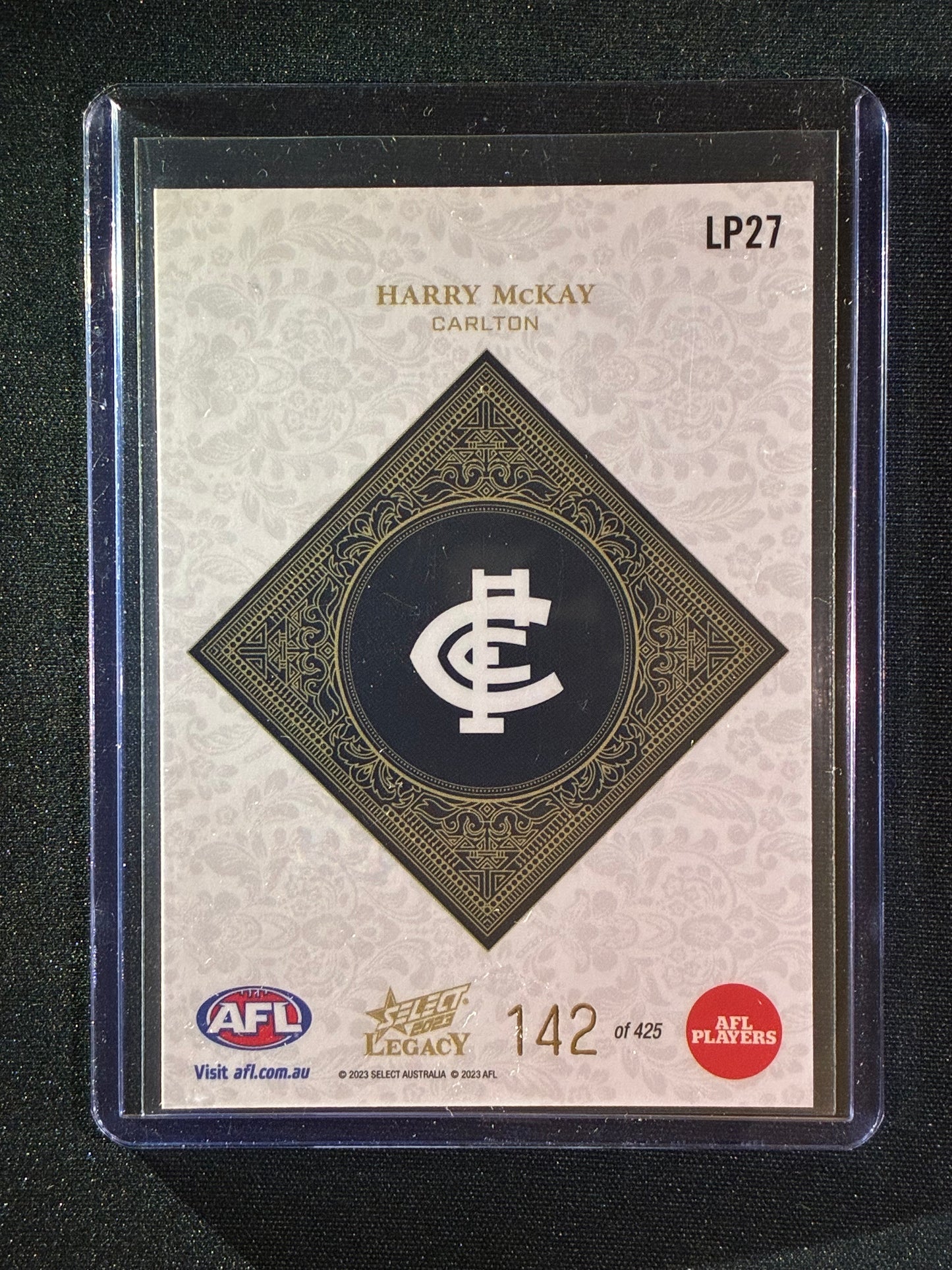 2023 Legacy HARRY MCKAY Legacy Plus 142/425