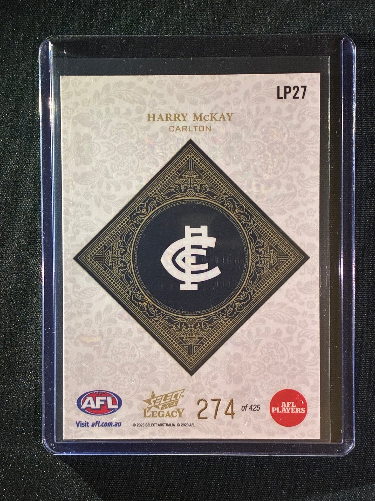 2023 Legacy HARRY MCKAY Legacy Plus 274/425
