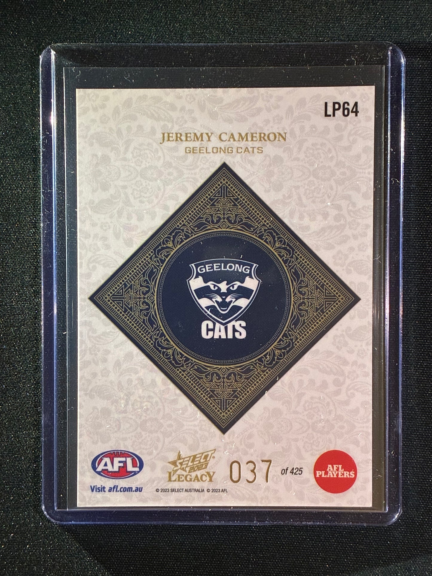 2023 Legacy JEREMY CAMERON Legacy Plus 37/425