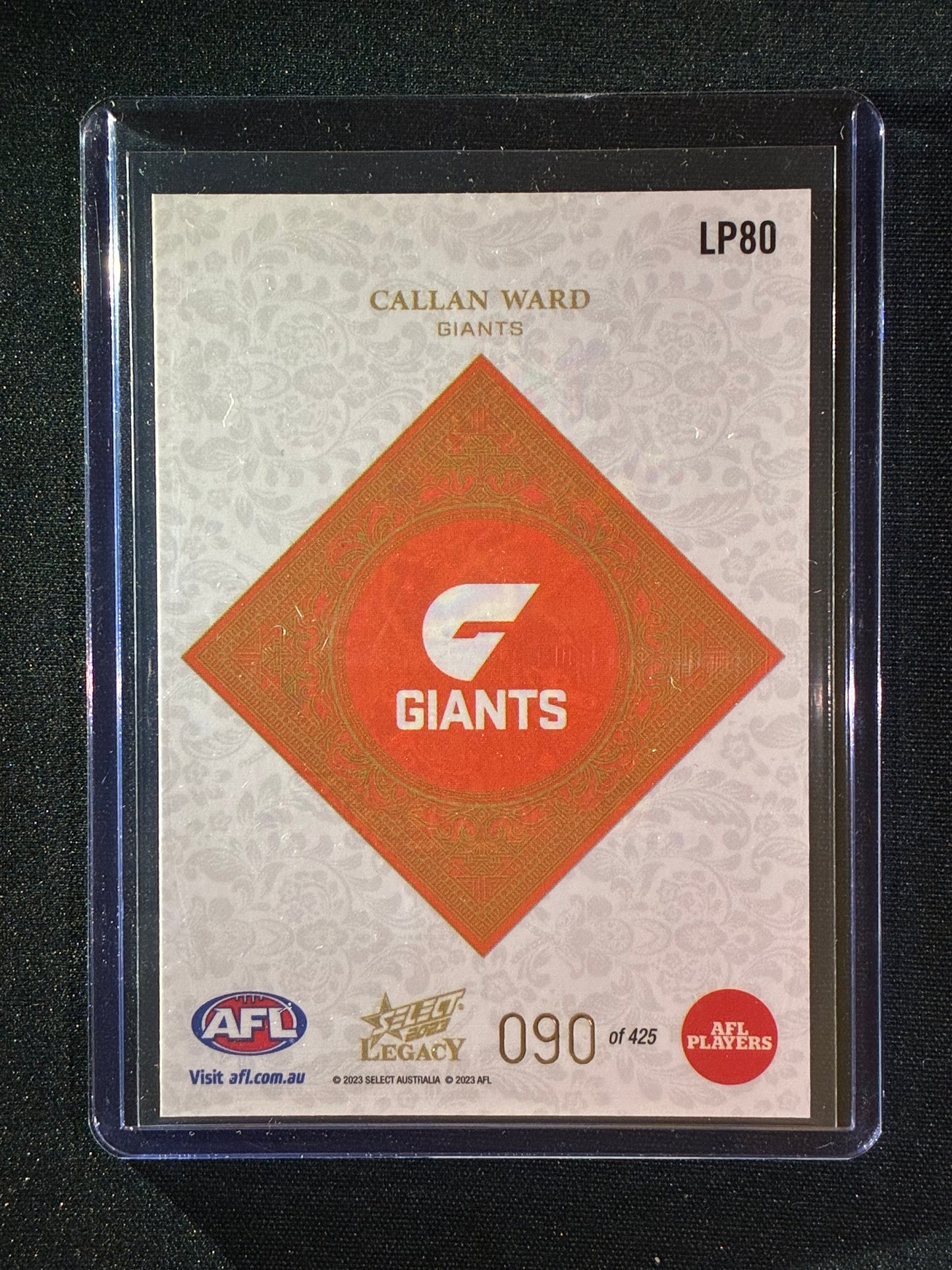2023 Legacy CALLAN WARD Legacy Plus 90/425