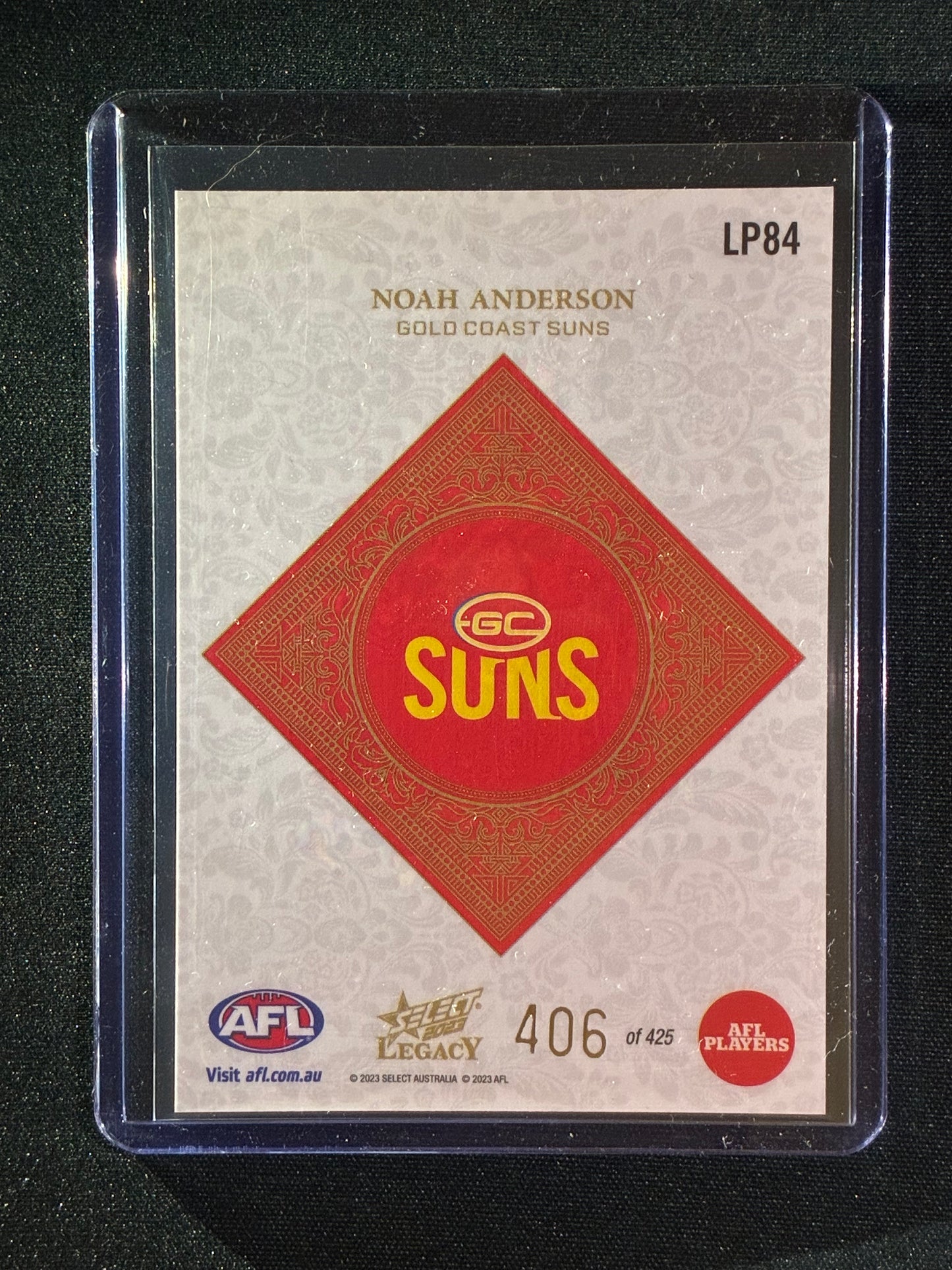 2023 Legacy NOAH ANDERSON Legacy Plus 406/425