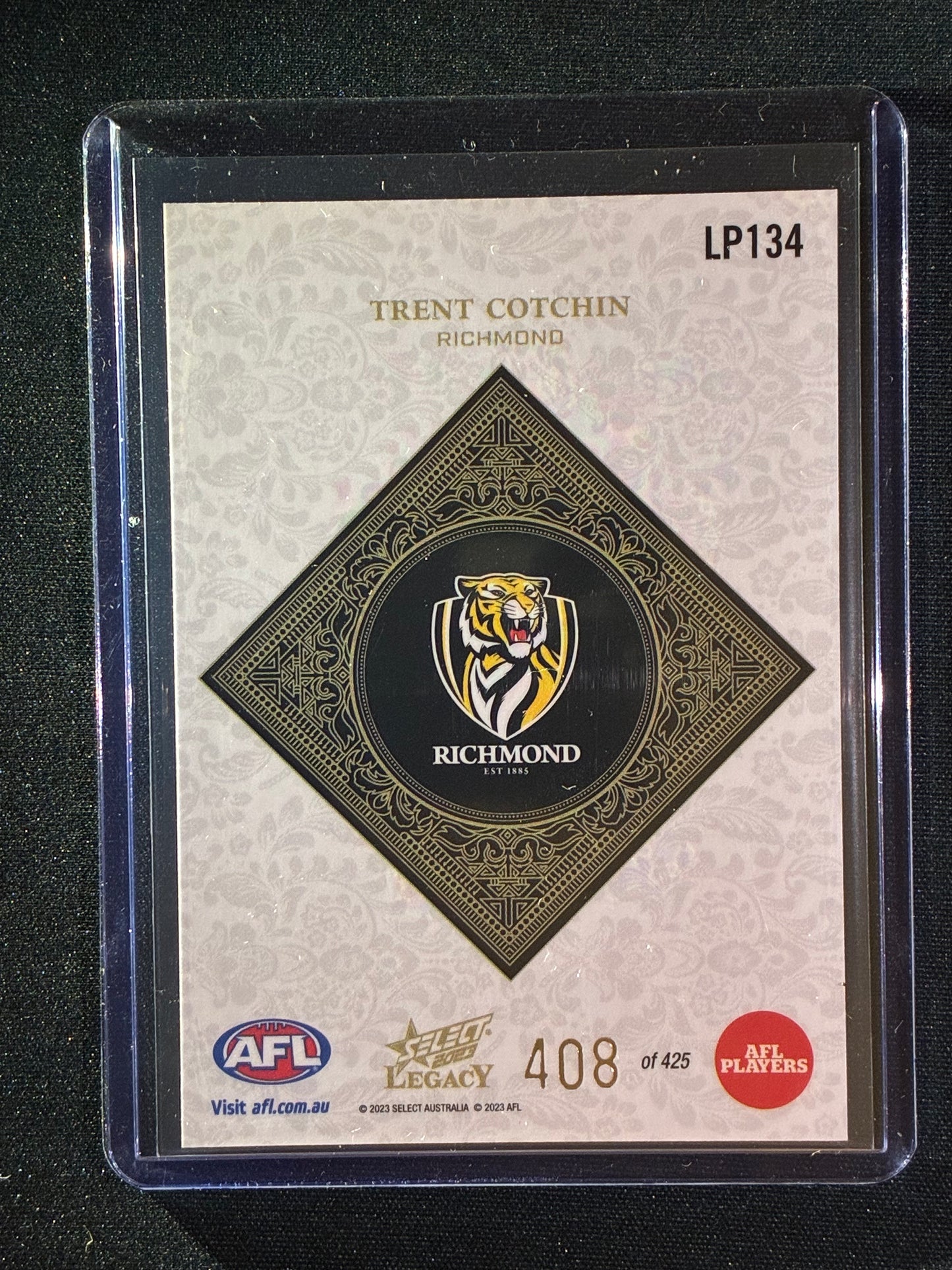 2023 Legacy TRENT COTCHIN Legacy Plus 408/425
