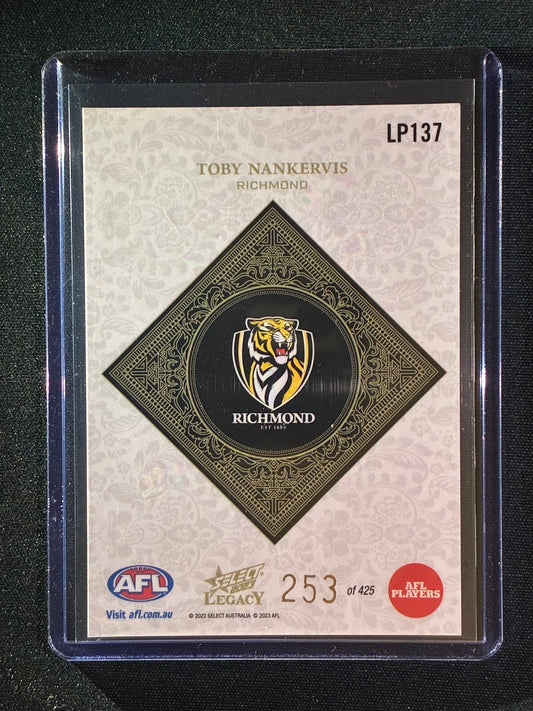 2023 Legacy TOBY NANKERVIS Legacy Plus 253/425