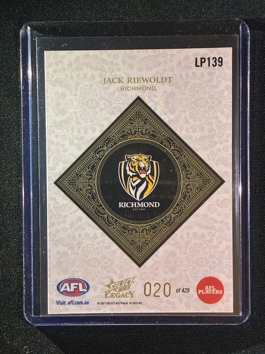 2023 Legacy JACK RIEWOLDT Legacy Plus 20/425
