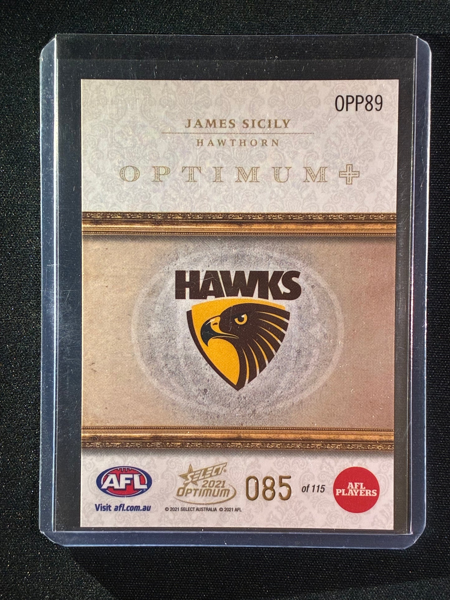 2021 Optimum JAMES SICILY Optimum+ Plus Parallel 85/115