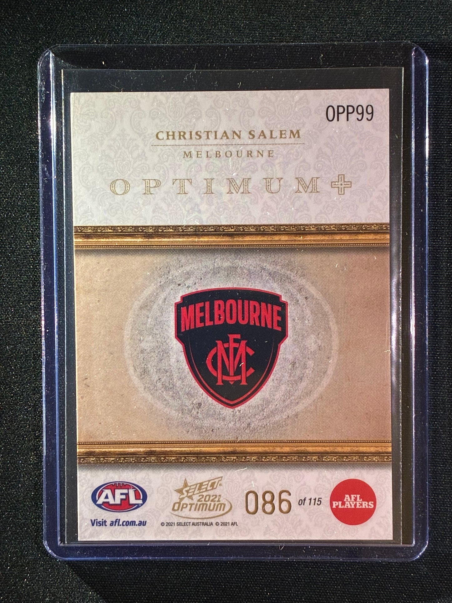 2021 Optimum CHRISTIAN SALEM Optimum+ Plus Parallel 86/115