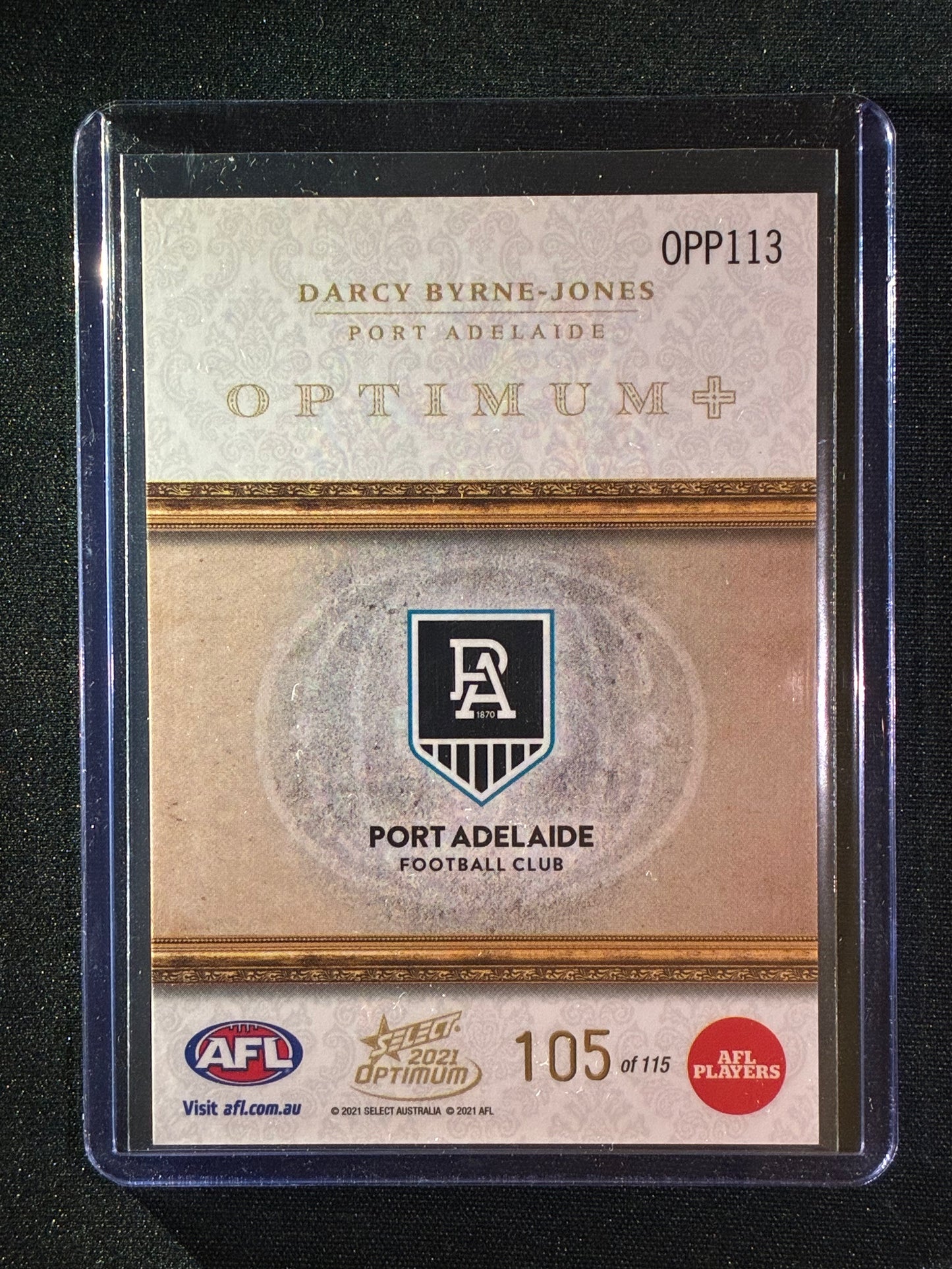 2021 Optimum DARCY BYRNE-JONES Optimum+ Plus Parallel 105/115