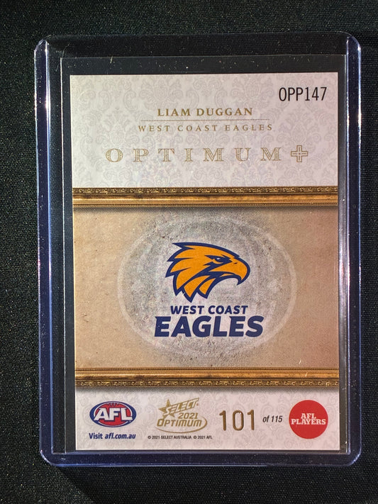 2021 Optimum LIAM DUGGAN Optimum+ Plus Parallel 101/115