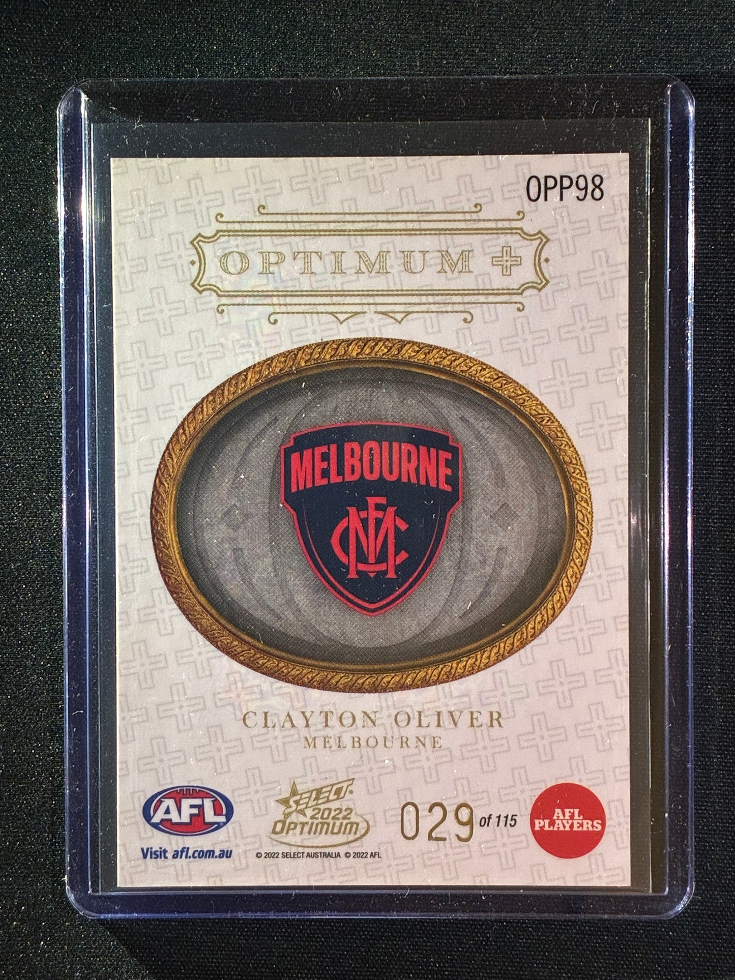 2022 Optimum CLAYTON OLIVER Optimum+ Plus Parallel 29/115