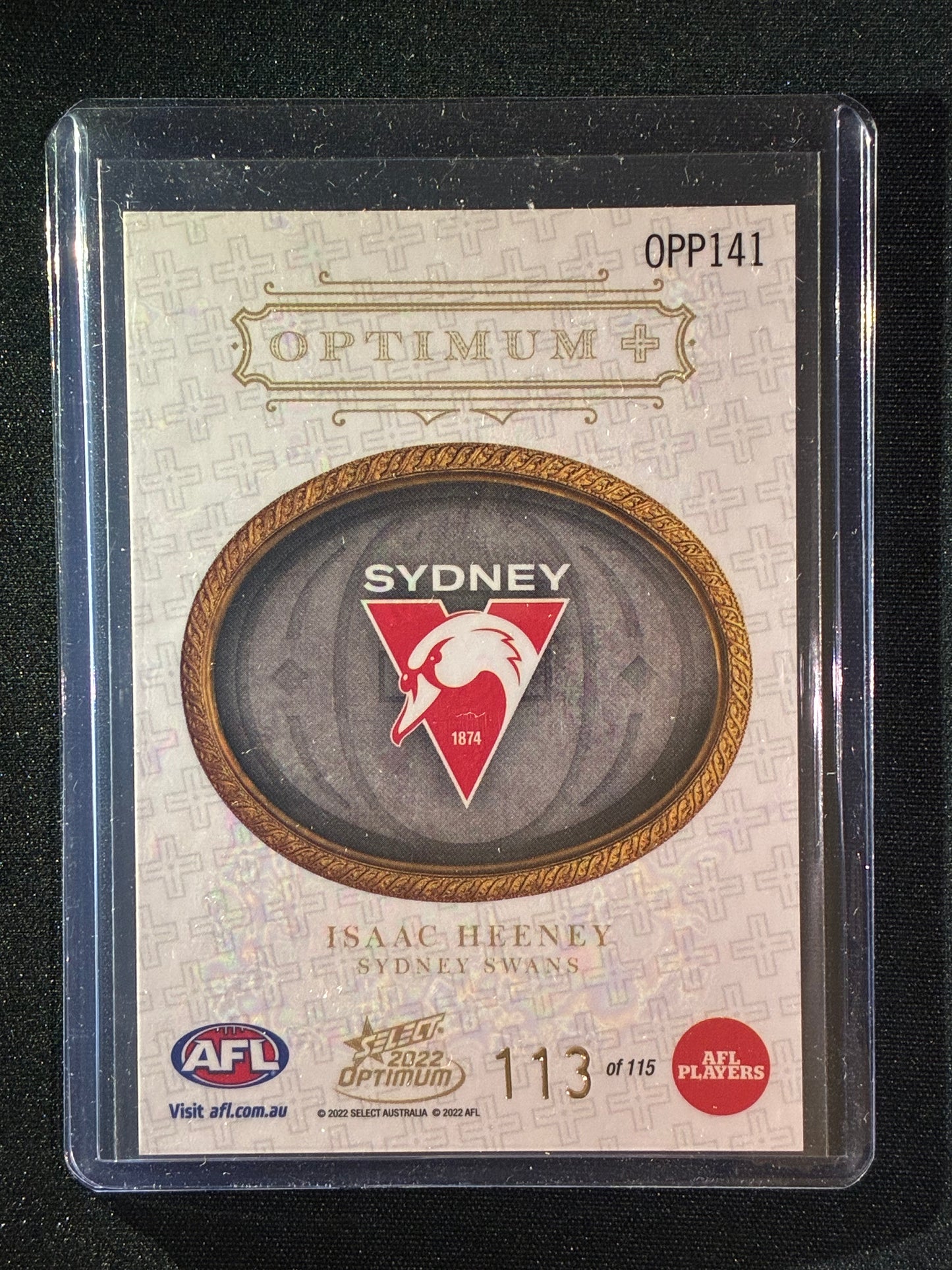 2022 Optimum ISAAC HEENEY Optimum+ Plus Parallel 113/115