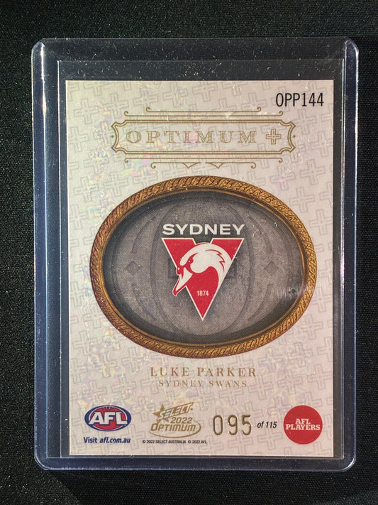 2022 Optimum LUKE PARKER Optimum+ Plus Parallel 95/115