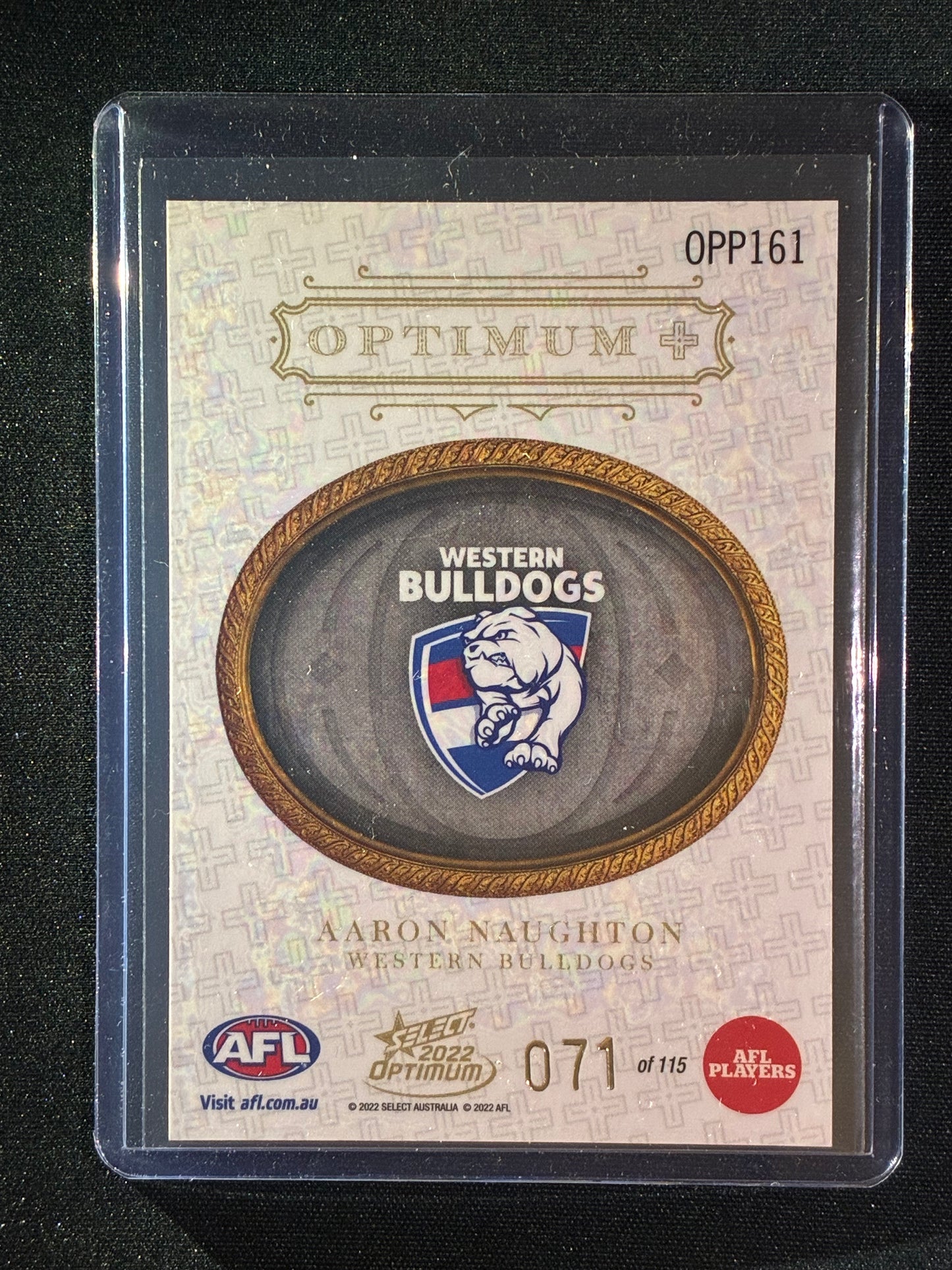 2022 Optimum AARON NAUGHTON Optimum+ Plus Parallel 71/115