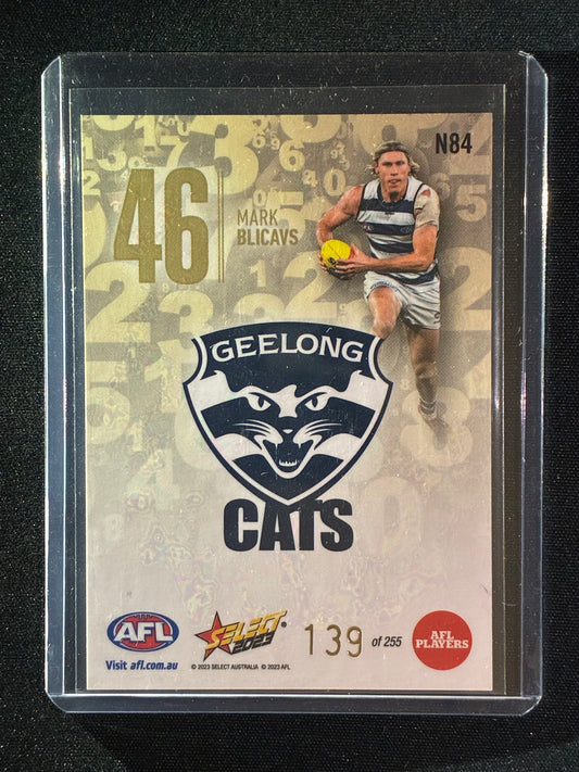 2023 Footy Stars MARK BLICAVS Numbers Gold 139/255