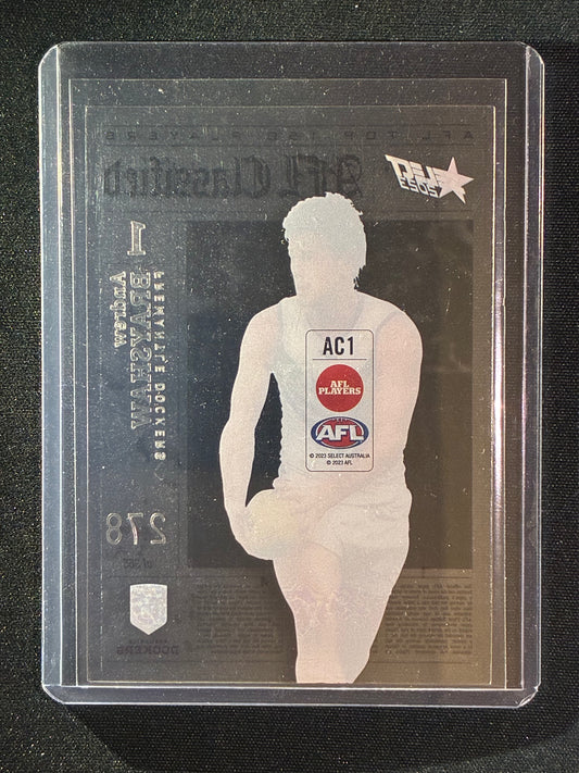 2023 Footy Stars ANDREW BRAYSHAW AFL Classified Acetate 278/365