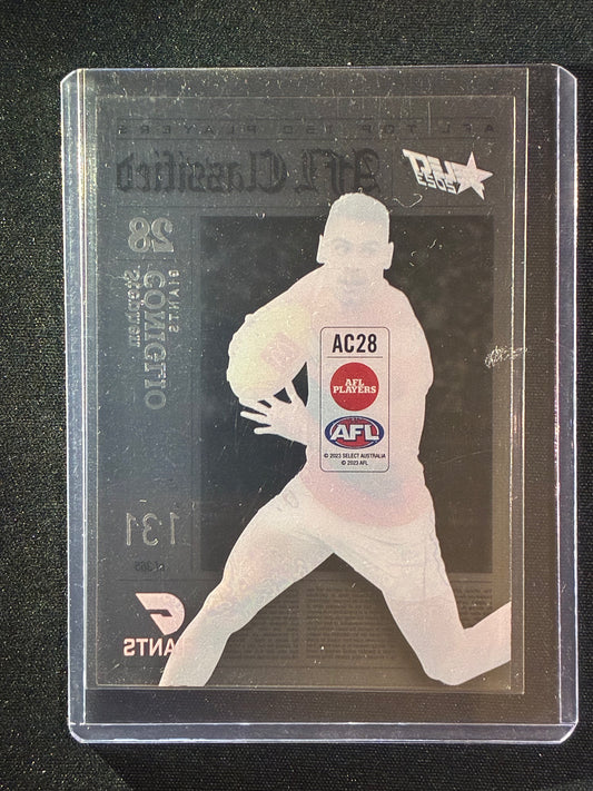 2023 Footy Stars STEPHEN CONIGLIO AFL Classified Acetate 131/365