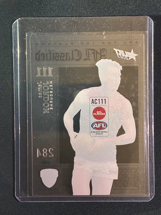 2023 Footy Stars JAMES JORDAN AFL Classified Acetate 284/365