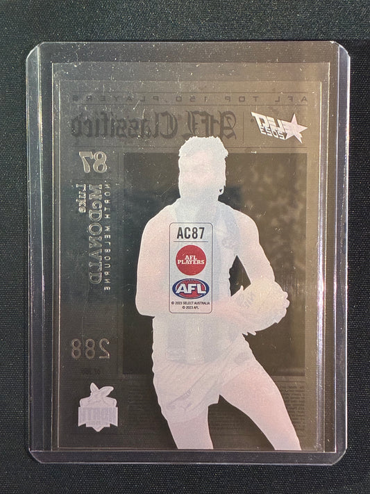 2023 Footy Stars LUKE MCDONALD AFL Classified Acetate 288/365