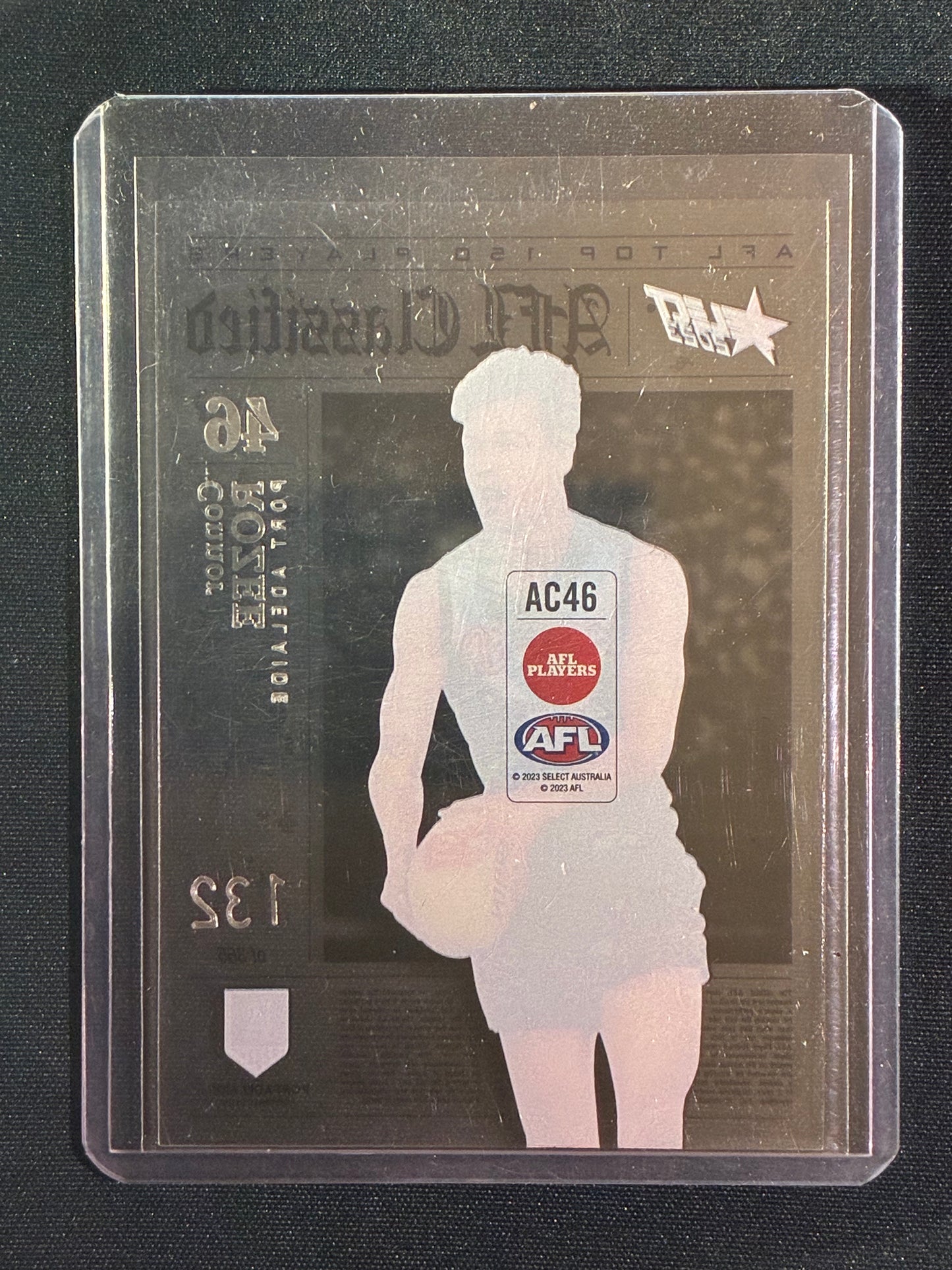 2023 Footy Stars CONNOR ROZEE AFL Classified Acetate 132/365