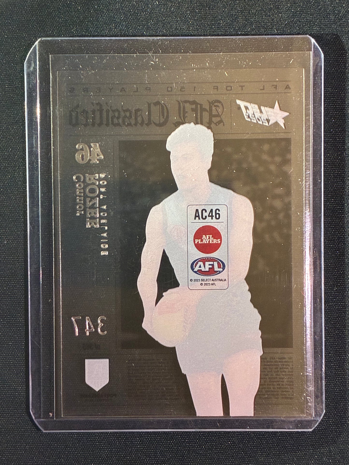 2023 Footy Stars CONNOR ROZEE AFL Classified Acetate 347/365