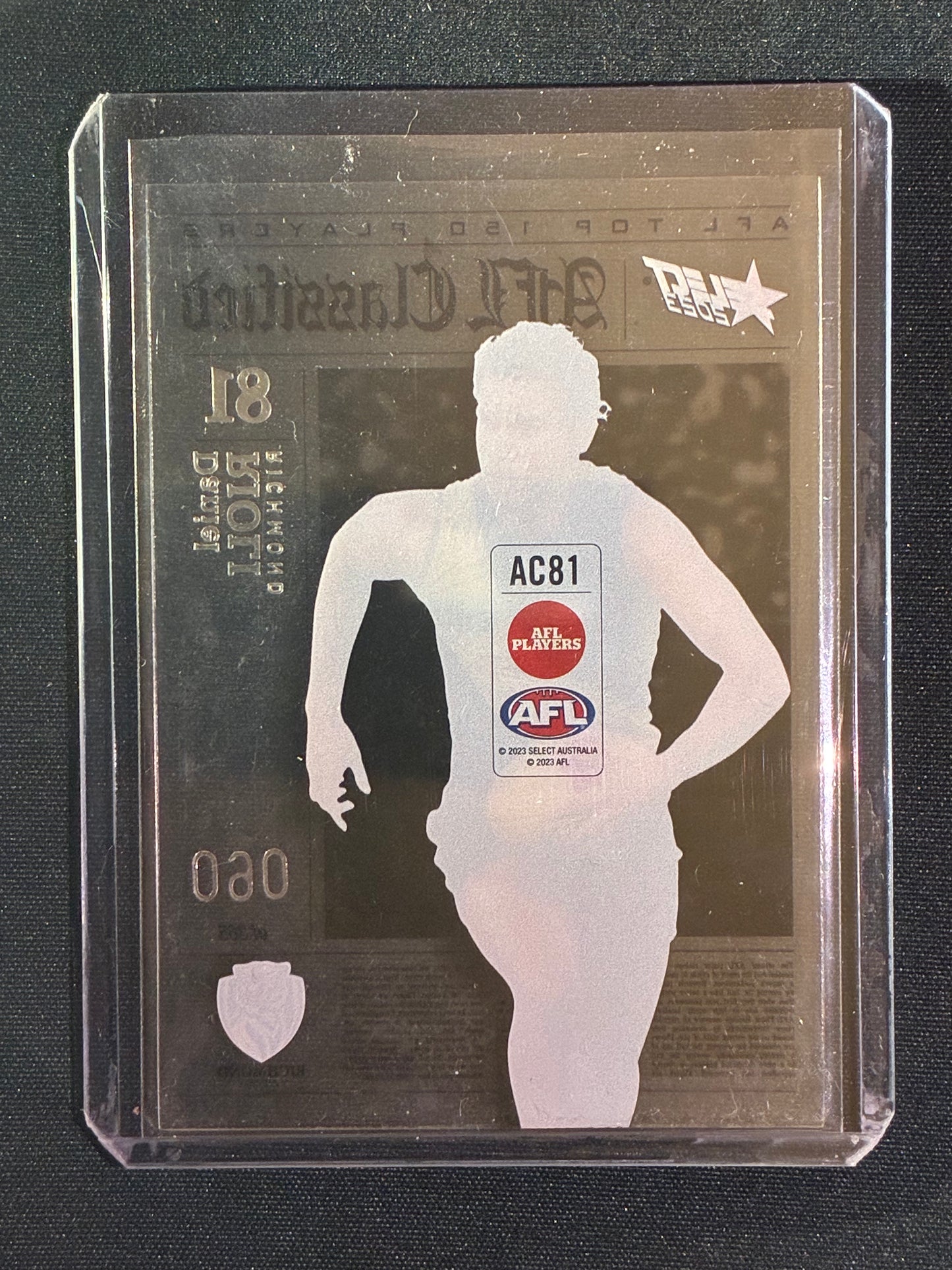 2023 Footy Stars DANIEL RIOLI AFL Classified Acetate 60/365