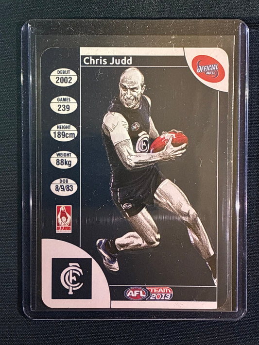 2013 Team Coach CHRIS JUDD Star Wildcard Gold Teamcoach #3