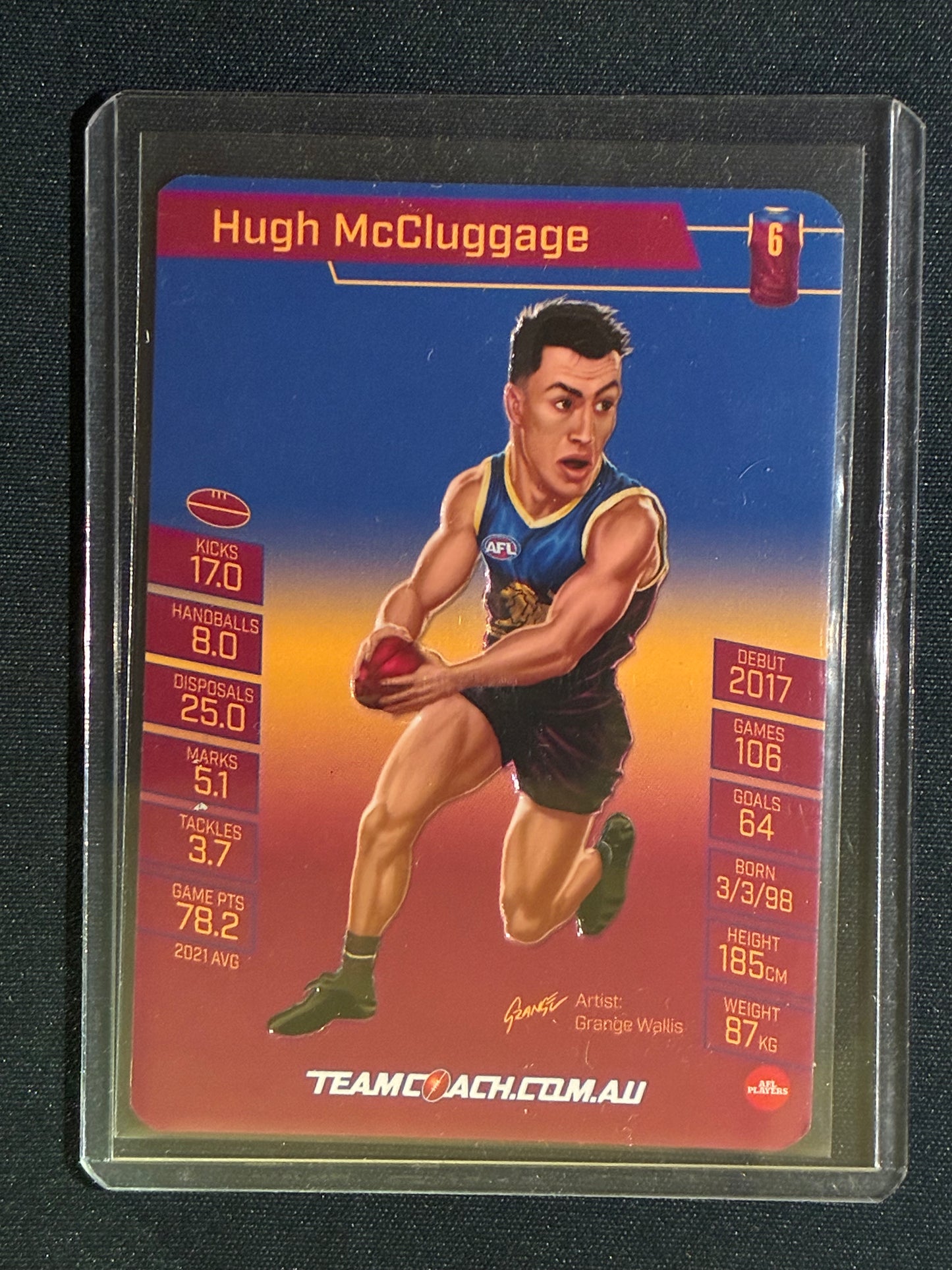 2022 Team Coach HUGH MCCLUGGAGE Star Wildcard Teamcoach #2