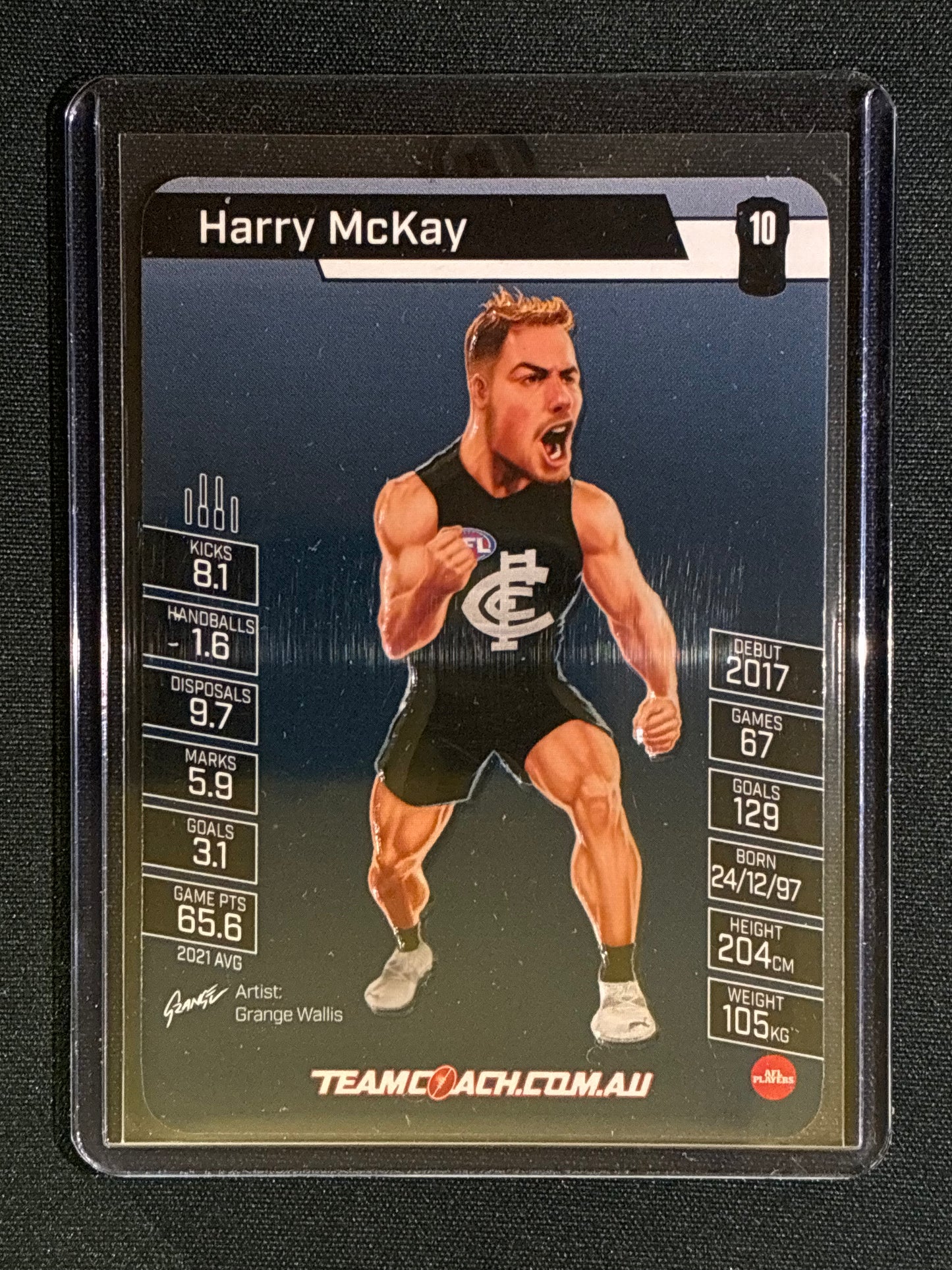 2022 Team Coach HARRY MCKAY Star Wildcard Teamcoach #3 (A)