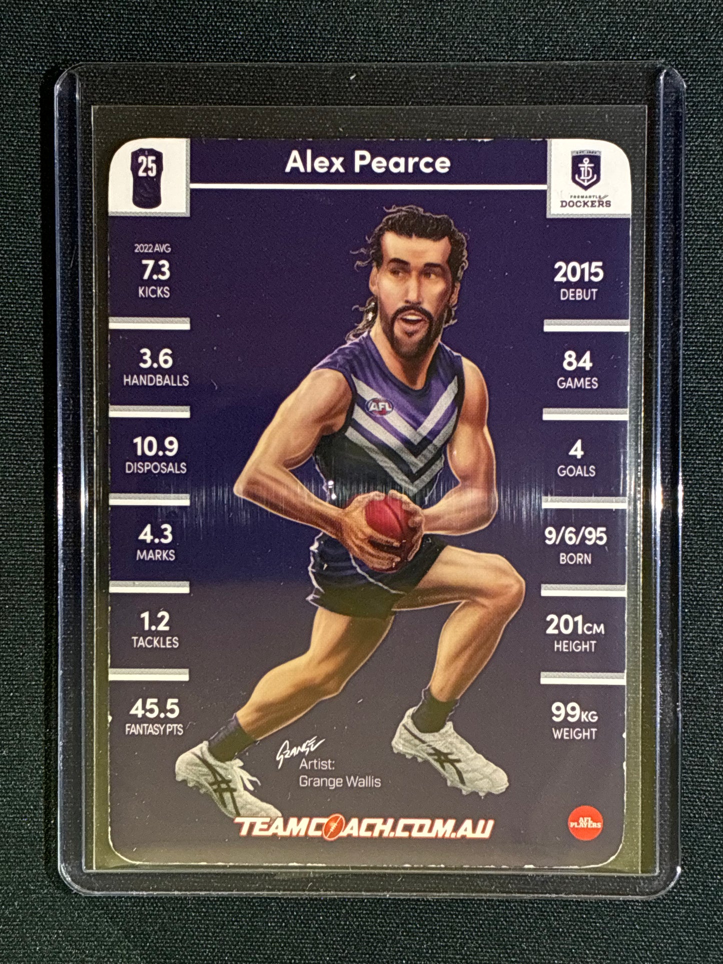 2023 Team Coach ALEX PEARCE Star Wildcard Teamcoach #6