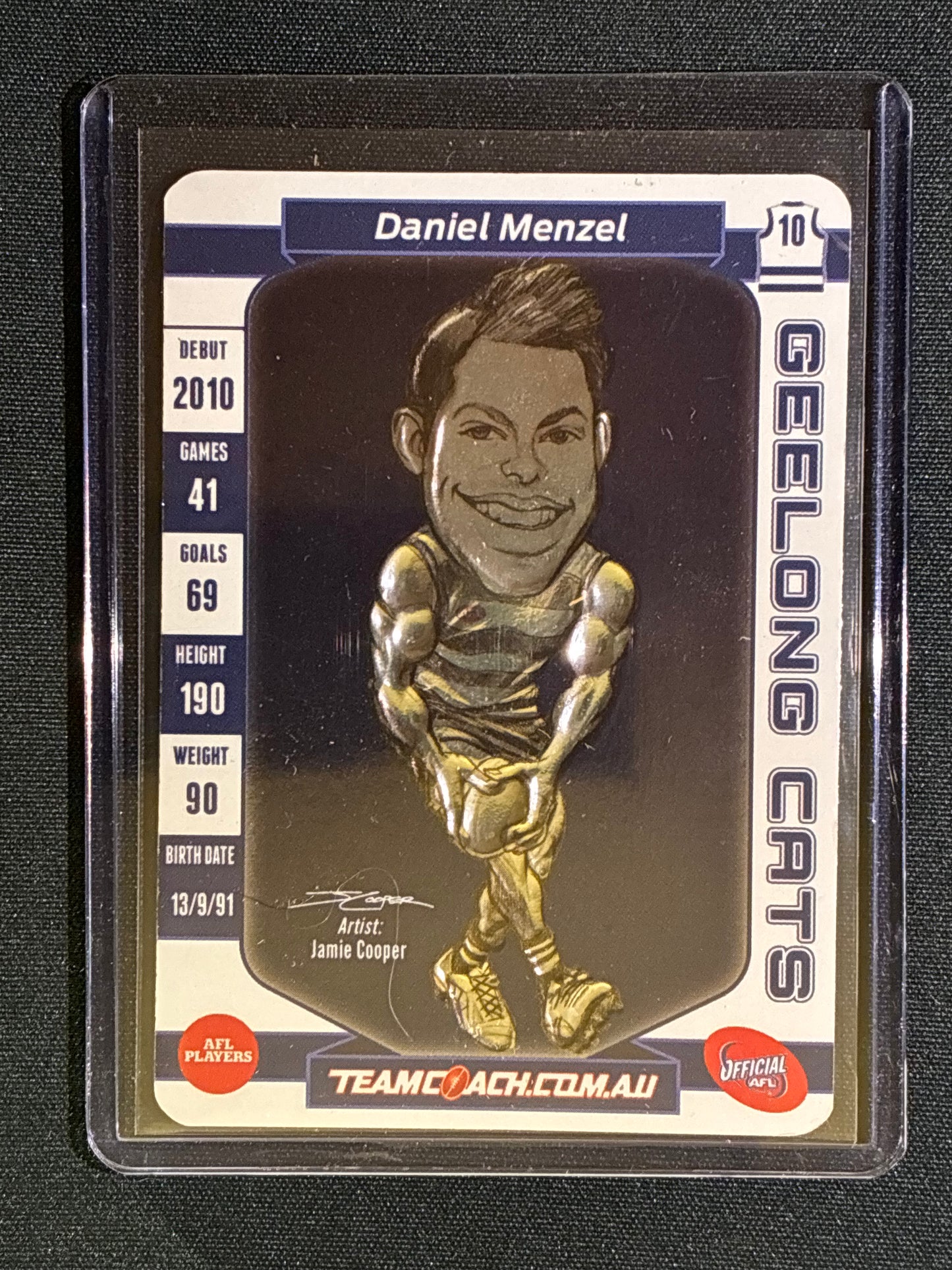 2017 Team Coach DANIEL MENZEL Magic Wildcard Silver Teamcoach #7