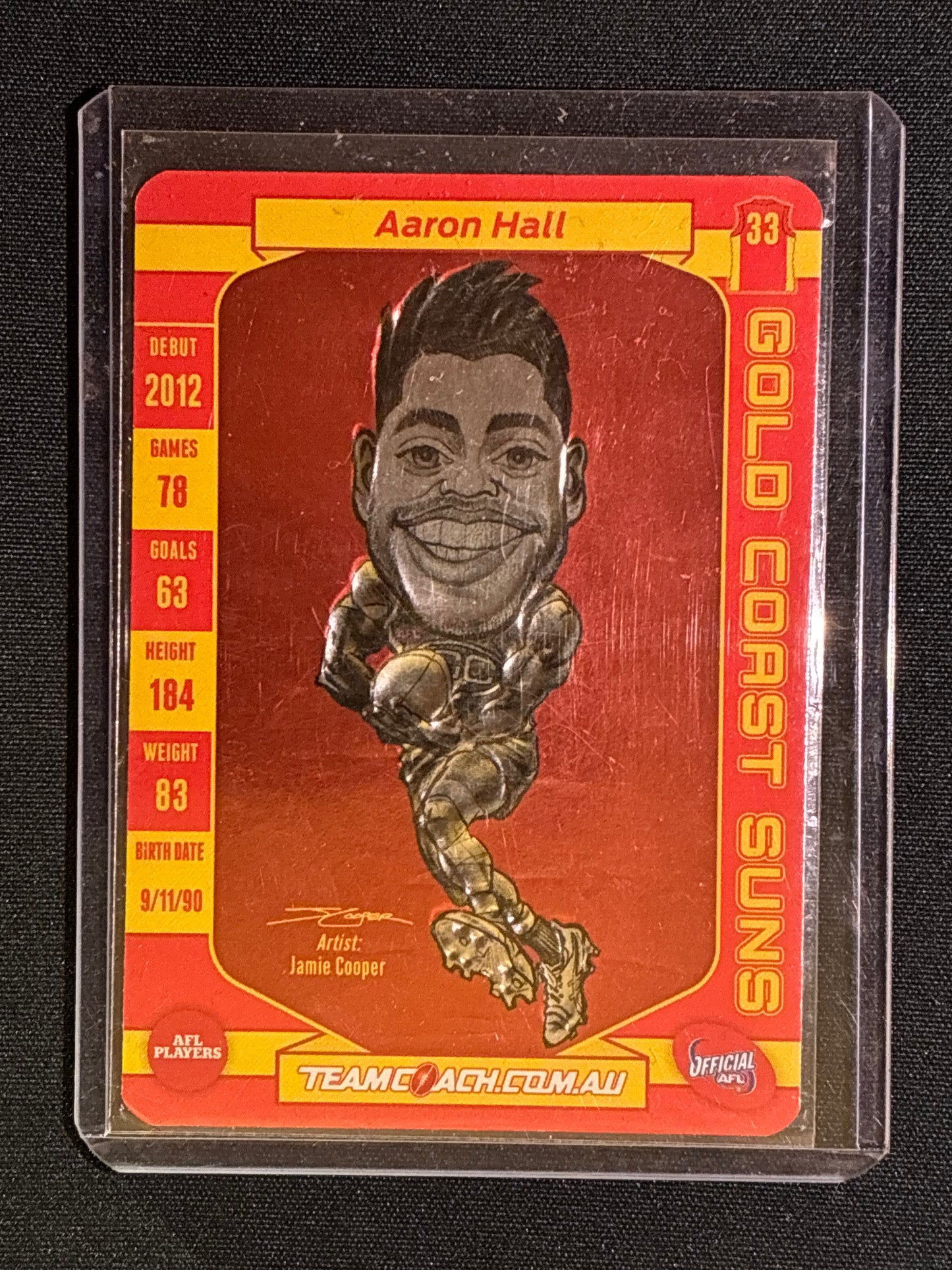 2017 Team Coach AARON HALL Magic Wildcard Silver Teamcoach #8