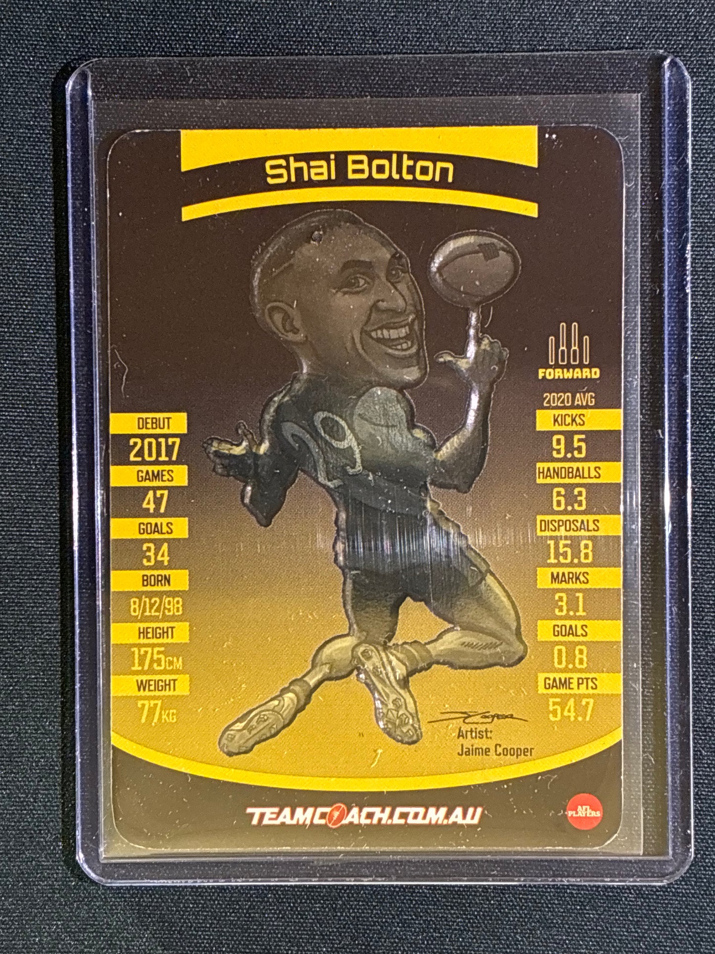 2021 Team Coach SHAI BOLTON Magic Wildcard Teamcoach #14