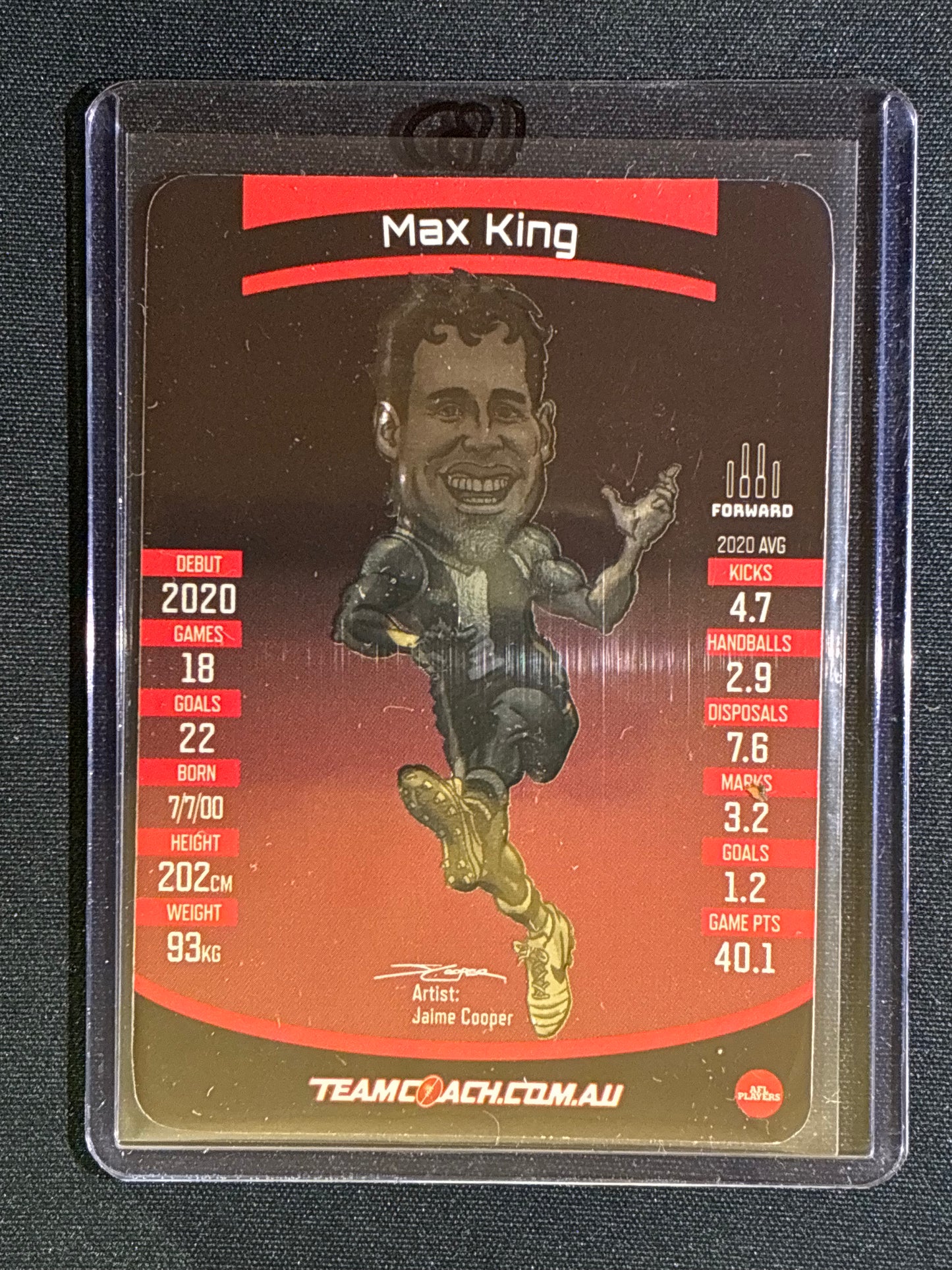 2021 Team Coach MAX KING Magic Wildcard Teamcoach #15 (B)