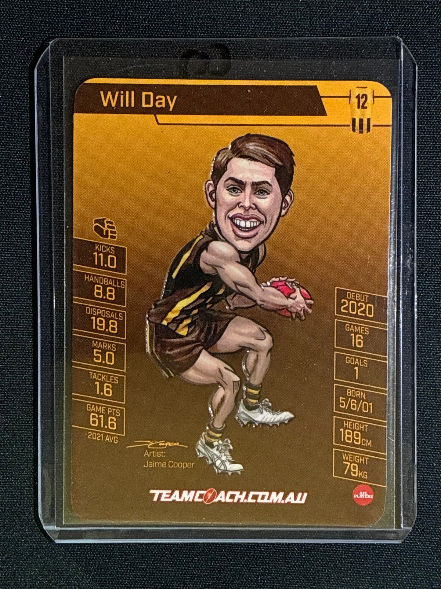 2022 Team Coach WILL DAY Magic Wildcard Teamcoach #10 (C)