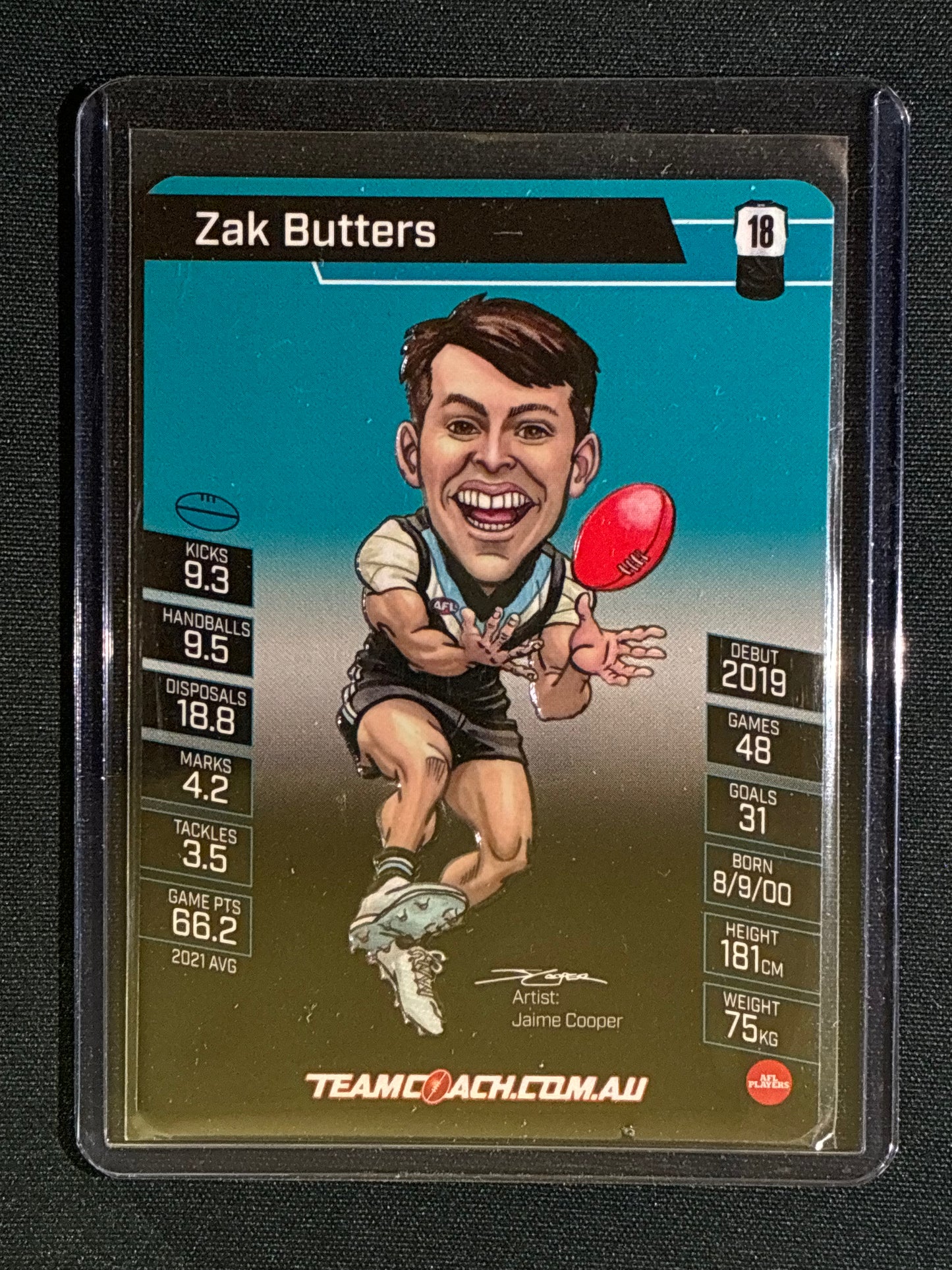 2022 Team Coach ZAK BUTTERS Magic Wildcard Teamcoach #13