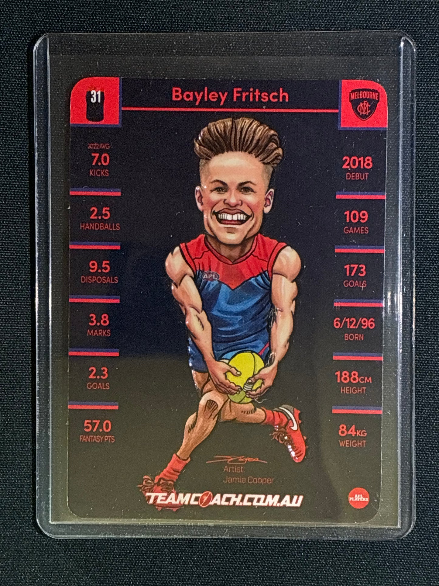 2023 Team Coach BAYLEY FRITSCH Magic Wildcard Teamcoach #11