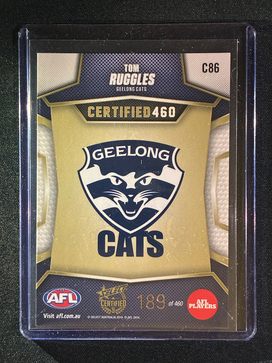 2016 Certified TOM RUGGLES Certified 460 189/460