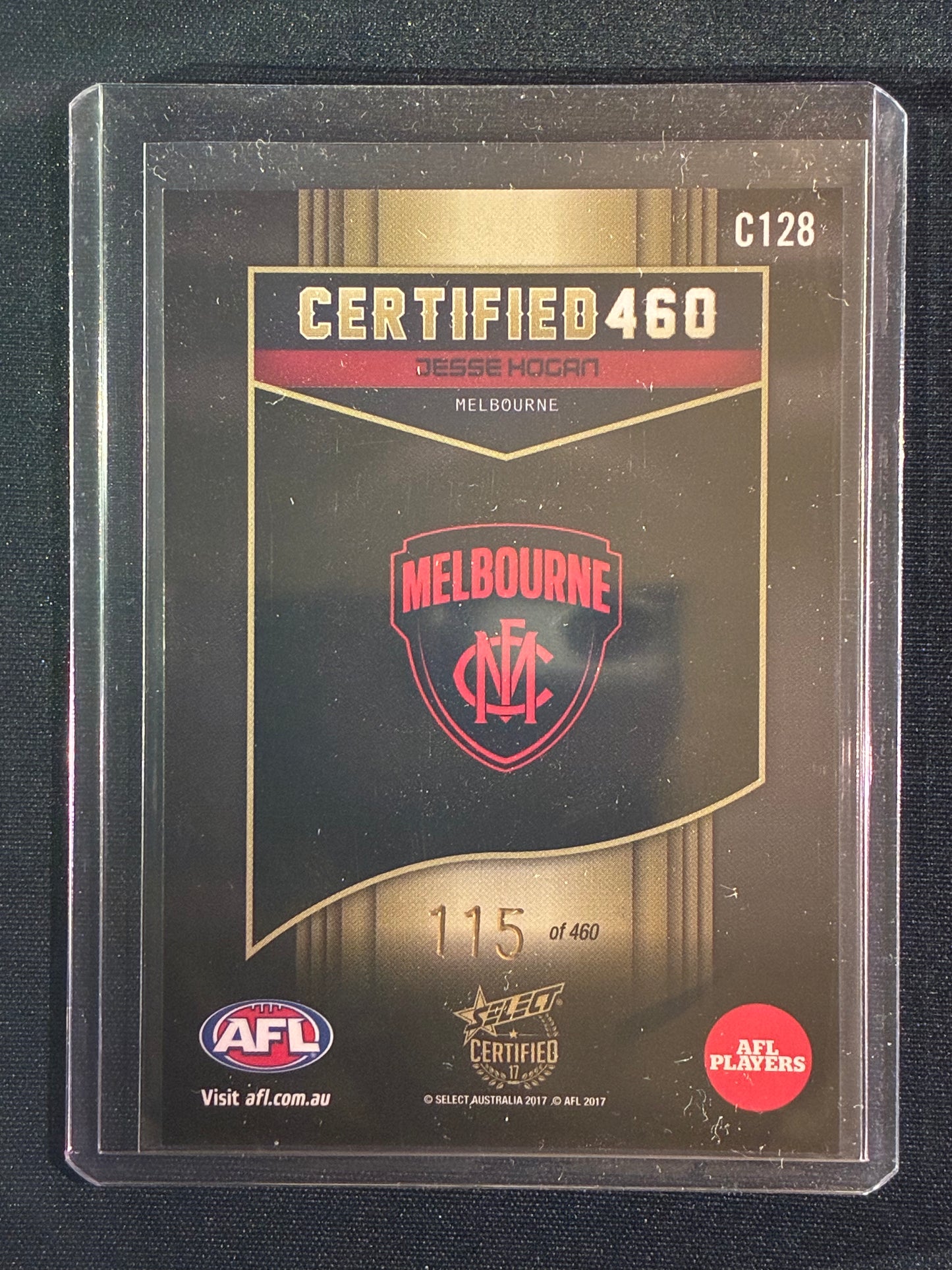 2017 Certified JESSE HOGAN Certified 460 115/460
