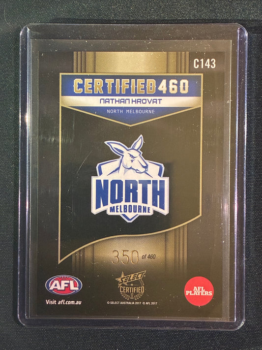 2017 Certified NATHAN HROVAT Certified 460 350/460