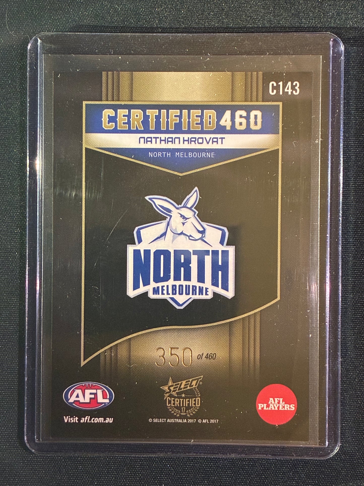 2017 Certified NATHAN HROVAT Certified 460 350/460