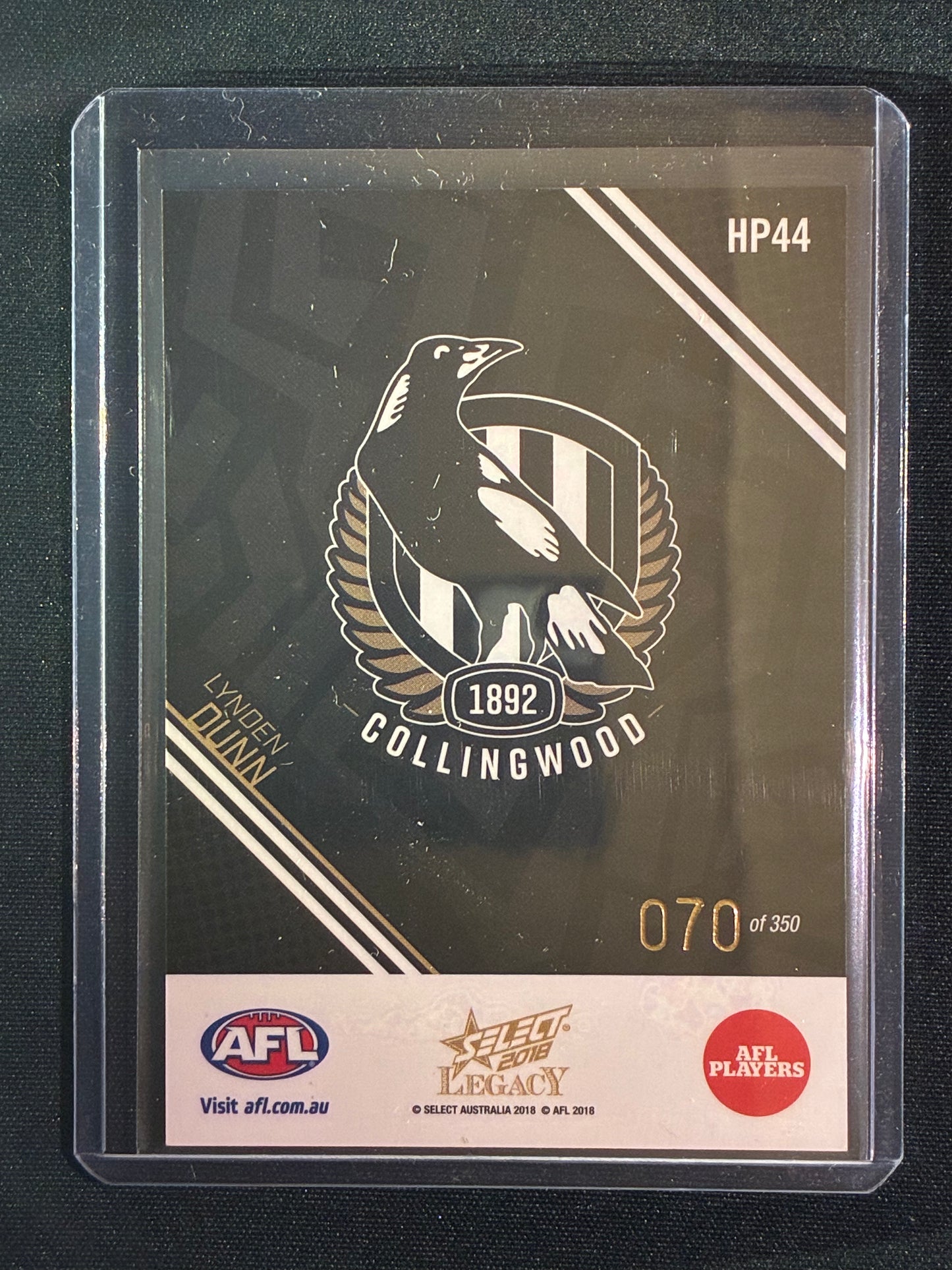 2018 Legacy LYNDEN DUNN Holographic Parallel 70/350