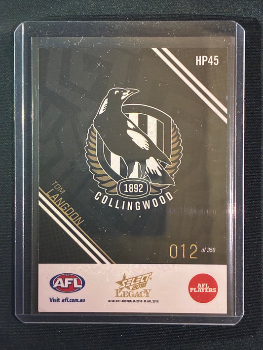 2018 Legacy TOM LANGDON Holographic Parallel 12/350