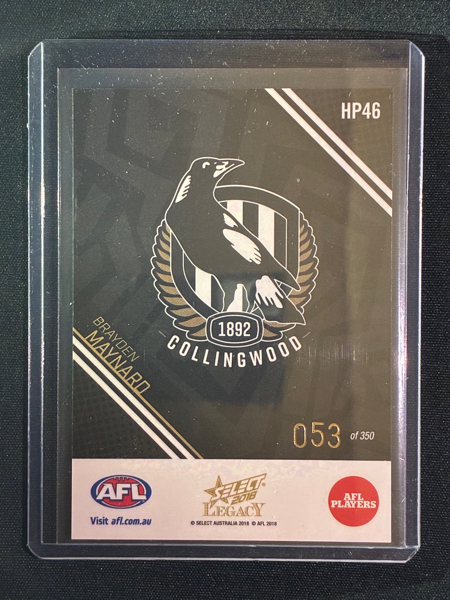 2018 Legacy BRAYDEN MAYNARD Holographic Parallel 53/350