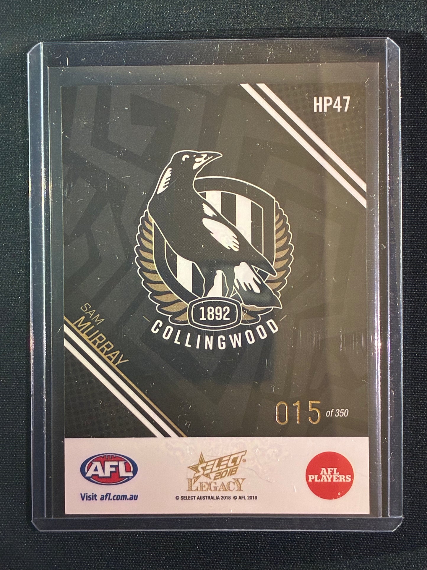 2018 Legacy SAM MURRAY Holographic Parallel 15/350