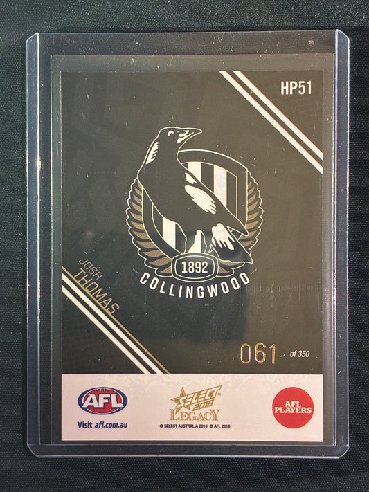 2018 Legacy JOSH THOMAS Holographic Parallel 61/350