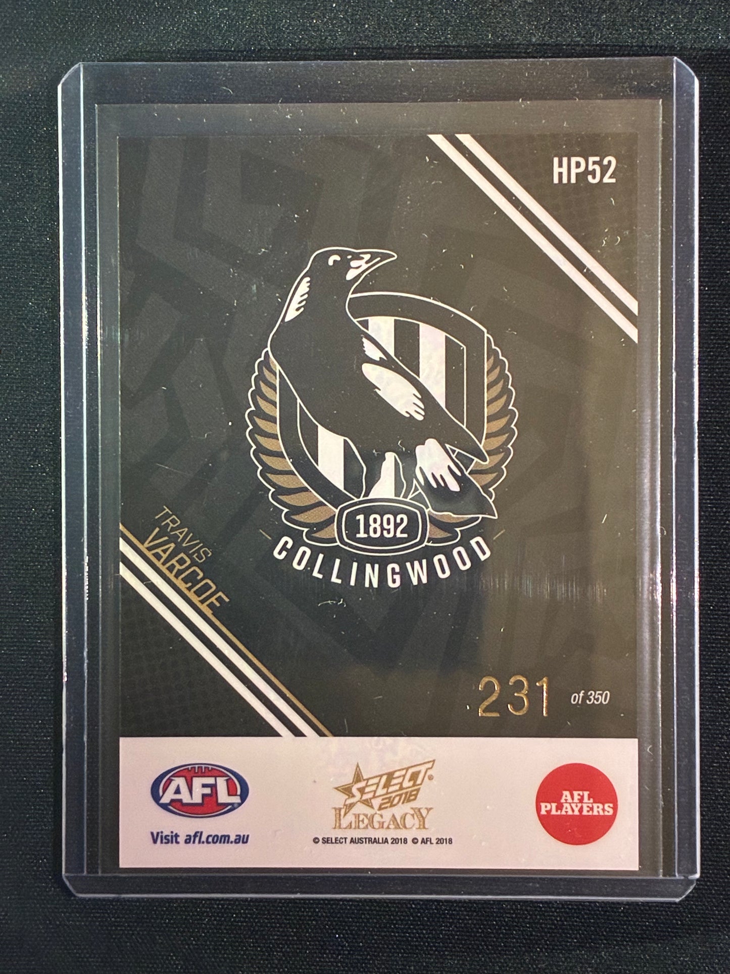 2018 Legacy TRAVIS VARCOE Holographic Parallel 231/350